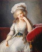eisabeth Vige-Lebrun, Portrait of Louise Marie Adelaide de Bourbon